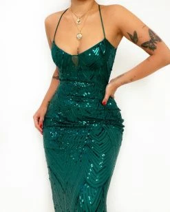 Kameli Boutique Emaline Maxi Dress - Black