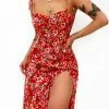 Kameli Boutique Kindra Floral Midi Dress