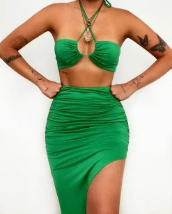 Sweetacacia Noria Two Piece Set - Green