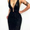 Kameli Boutique Aubrielle Maxi Dress - Black