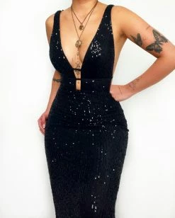 Kameli Boutique - shop 23 Kameli Boutique Aubrielle Maxi Dress - Black