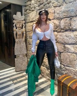 Kameli Boutique Carmen Leather Pants -Kameli Boutique - shop image 52bac1fd 6fc2 4e0c aa5f 970dba4f8cbc 800x